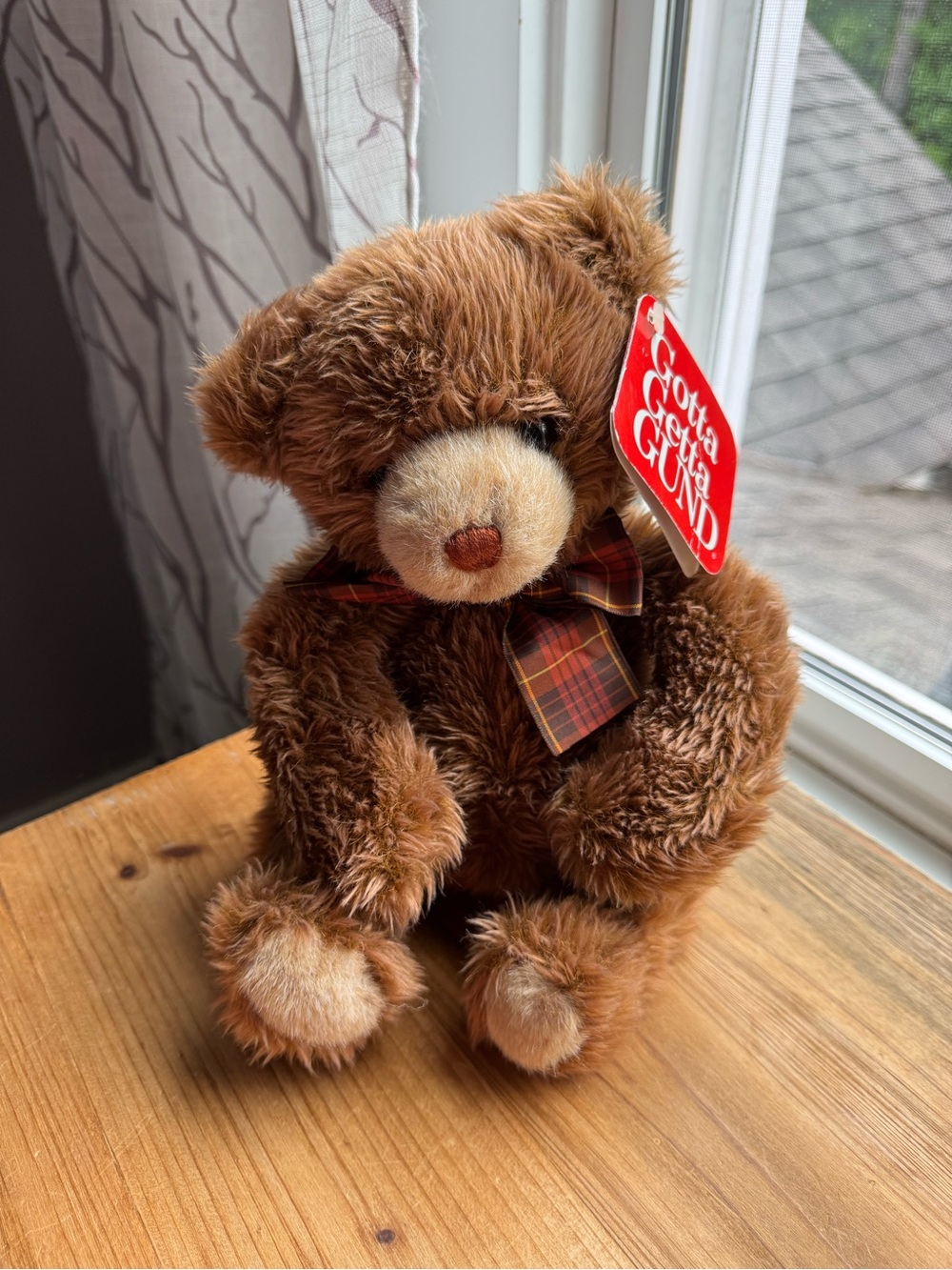 NWT Vintage Gund Brown Bear Strudel 2378